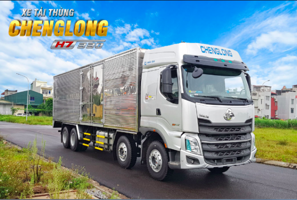 XE TẢI THÙNG CHENGLONG 8X4 330HP (THÙNG KÍN)